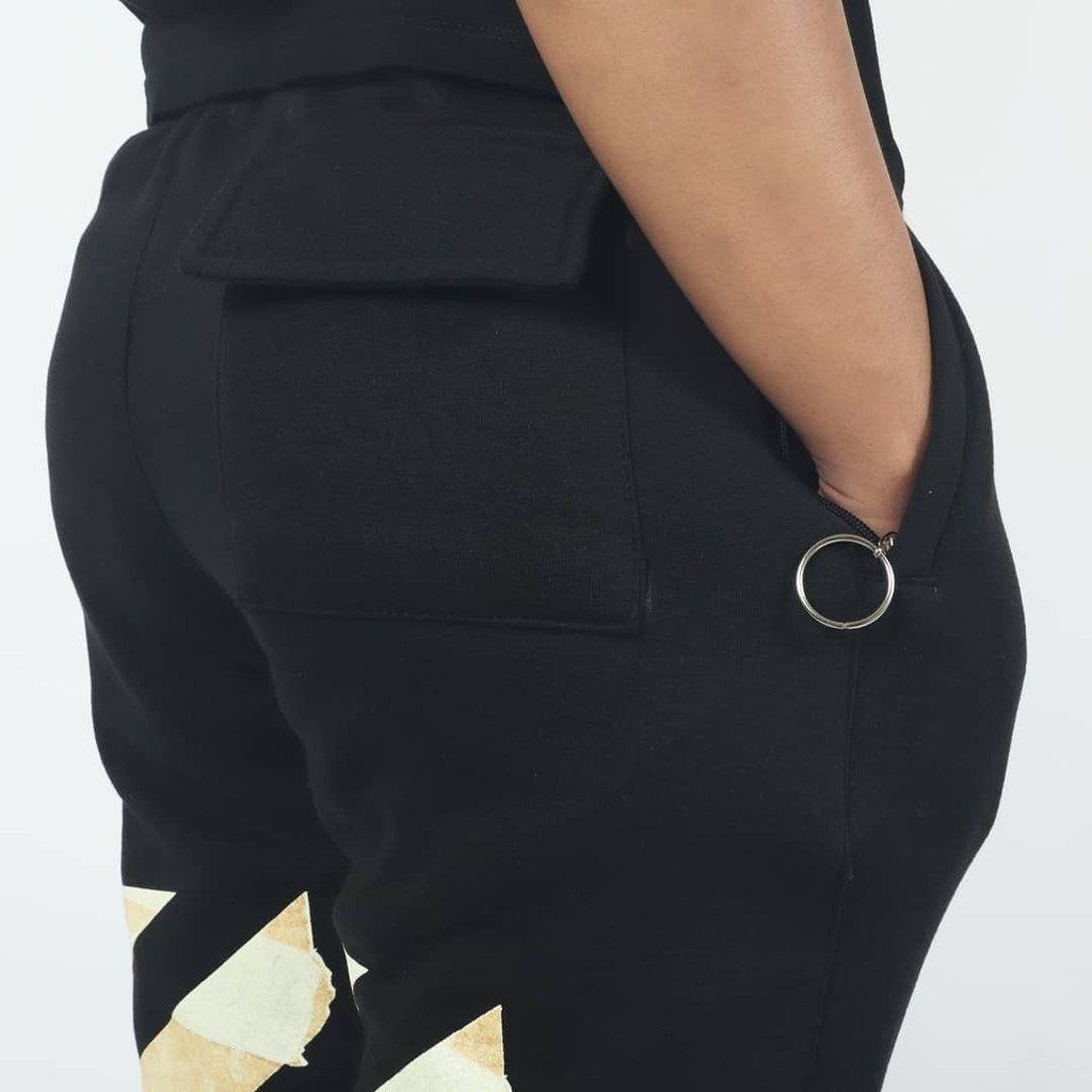 CELANA PANJANG PRIA JOGGER PANTS OW TAPE SIMPLE GOOD QUALITY