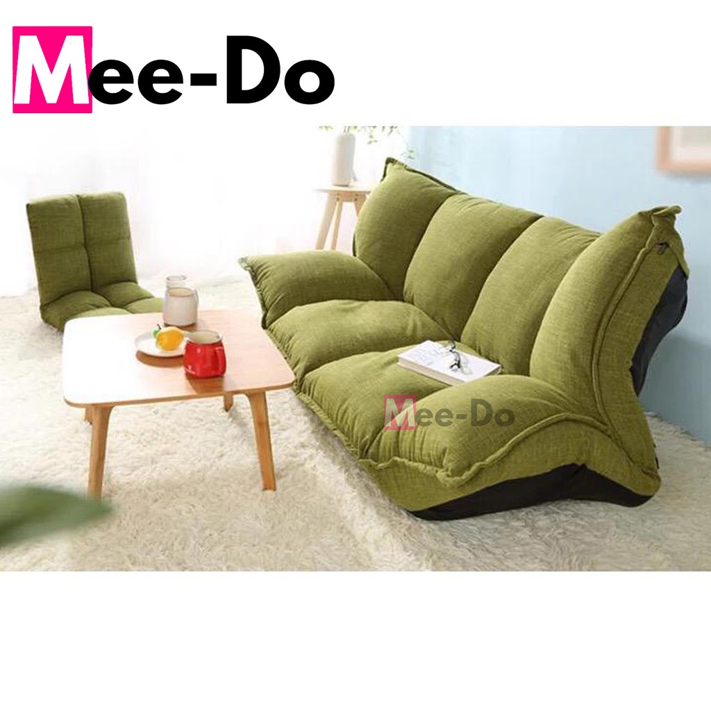 Mee-Do Sofa Bed Lantai Lipat Lesehan Kursi Santai Sofabed 2 dudukan