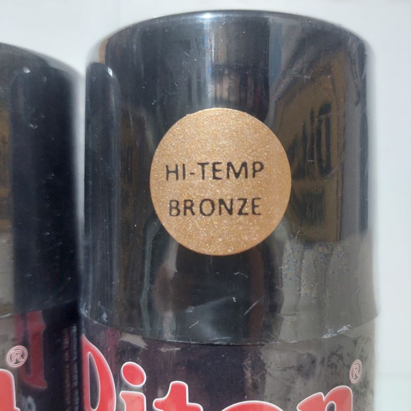 Pilok Cat Diton Anti panas Hi temp Bronze 300cc Cat Semprot Tahan Panas Diton Bronze Ukuran Besar 300cc