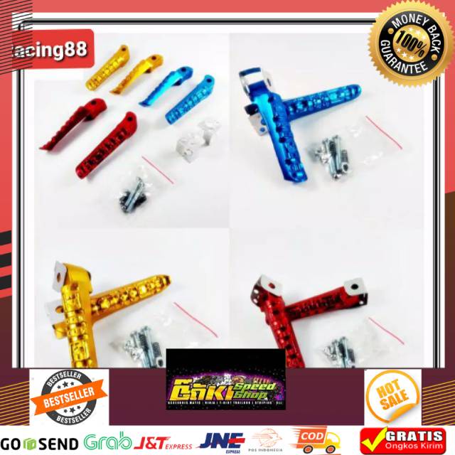 Murah Step footstep belakang Vixion old new  Warna Variasi