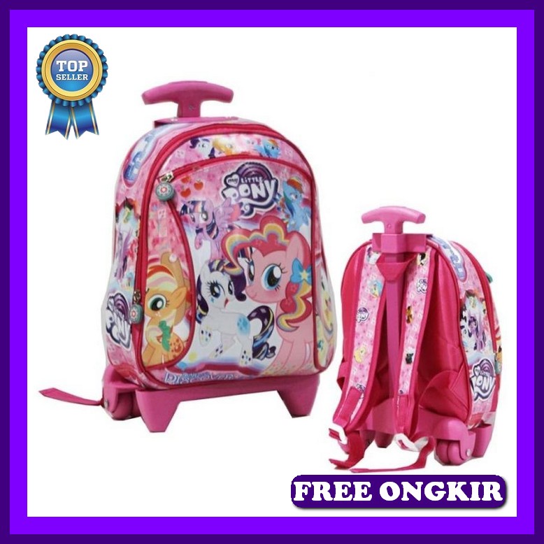 ( Cod )Tas Troli Anak Sd Tas Untuk Kado Anak Kapasitas Besar Kwalitas Premium Jahitan Rapi,Bahan Bag