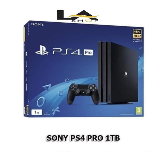 Sony Ps 4 Pro 1 Tb + 1 Stick Garansi Resmi Sony Indonesia