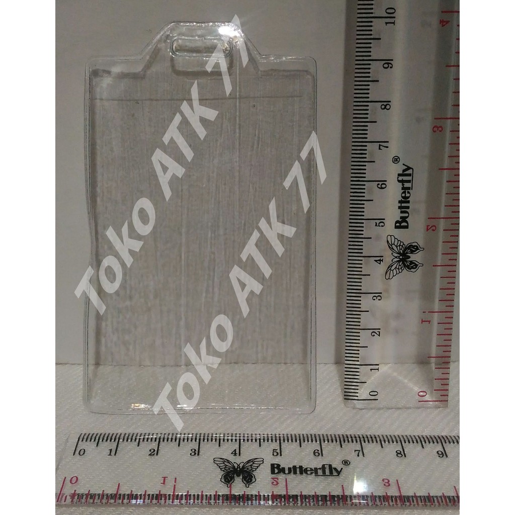 

Name Tag Taq Plastik Bening Seribu Pelindung Tempat KTP E Money Kereta ID Card Holder READY STOCK
