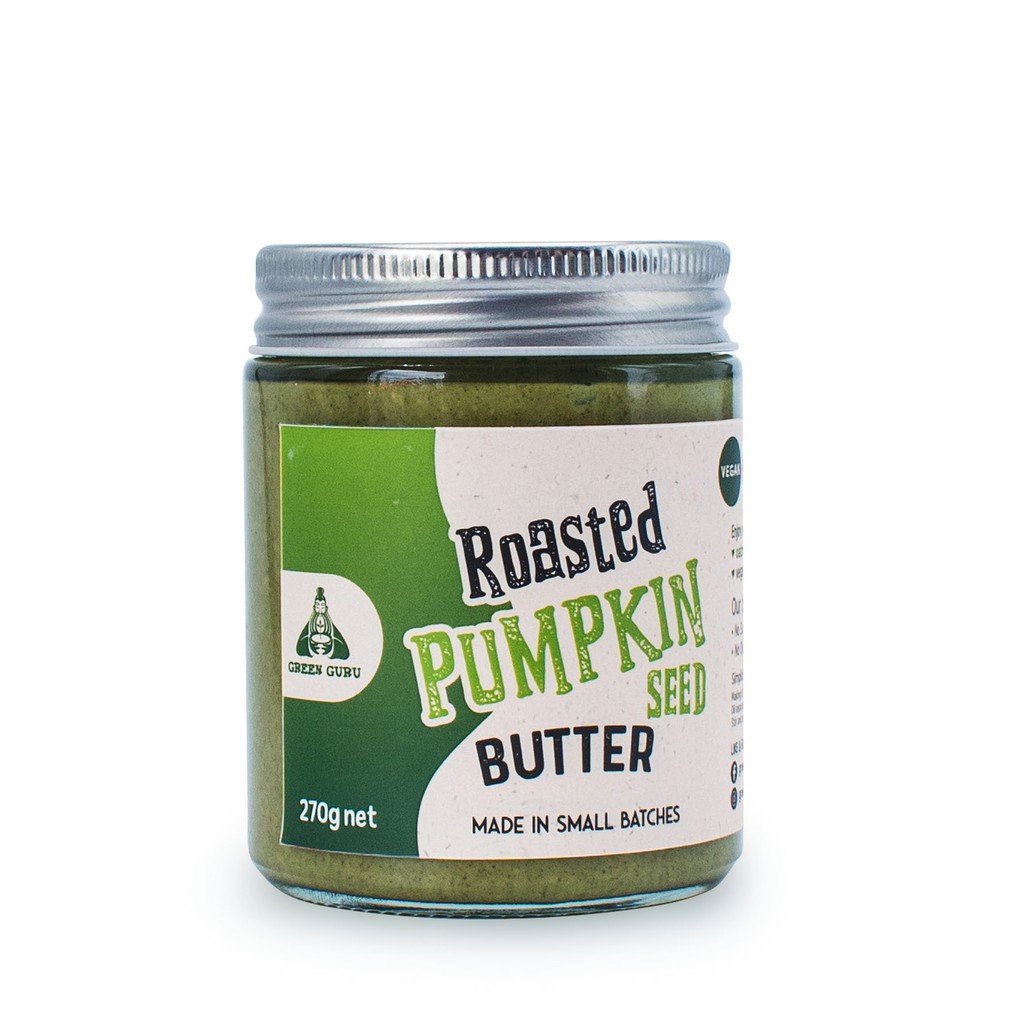 

Roasted Pumpkin seed Butter 270Gr (Unsweetened, Gluten Free, Vegan, Keto)