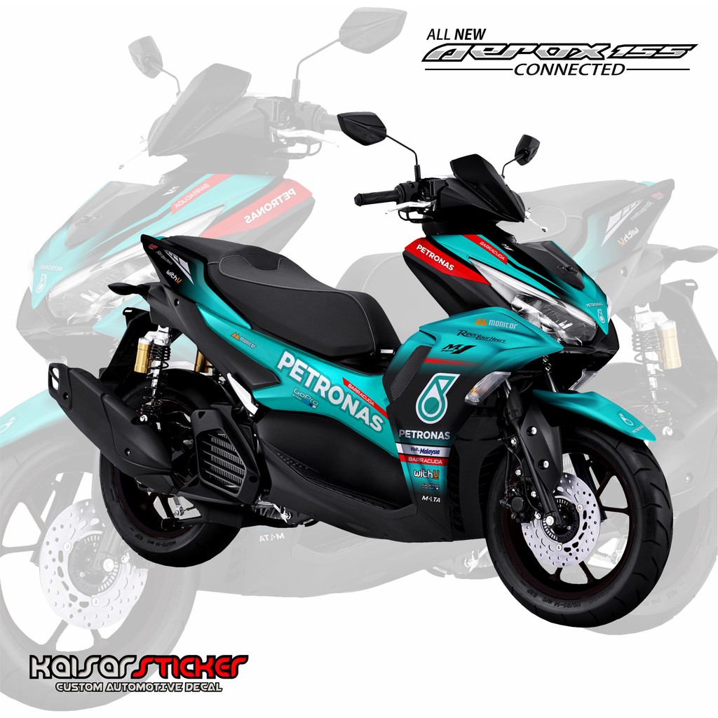 DECAL STICKER MOTOR FULL BODY AEROX 155 NEW 2021