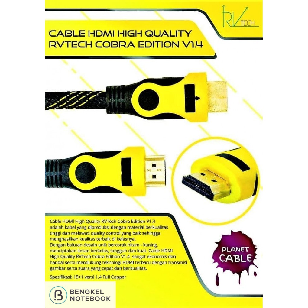 Kabel HDMI High Speed Full HD 1080p - Best 3m