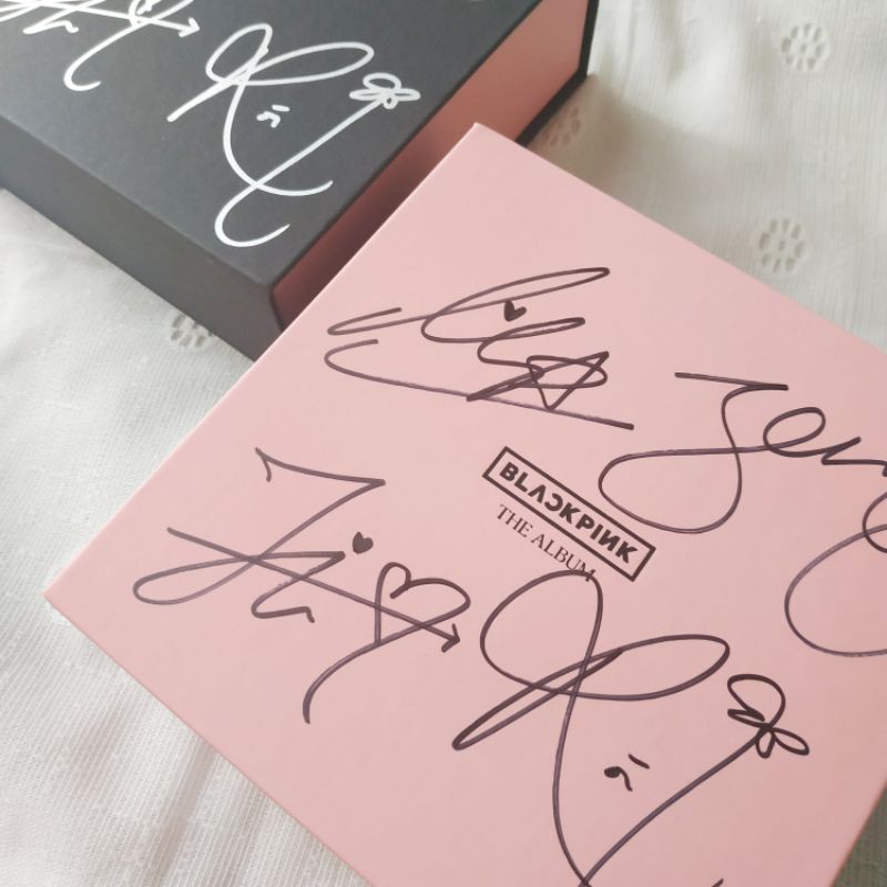 Signed Album Blackpink The Album