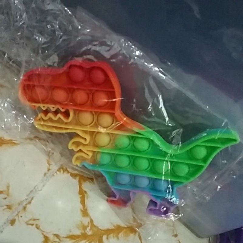 Pop It Rainbow Aneka Bentuk-Dino Rainbow