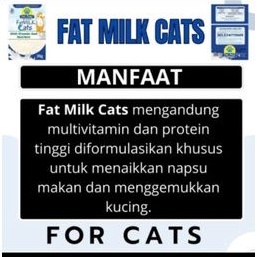 Susu penggemuk Kucing Susu kitten FAT MILK CATS