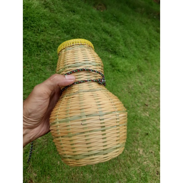 Kempis ikan tempat ikan korang ikan dari bambu bentuk lucu unik
