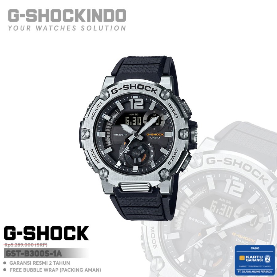 Casio G-Shock GST-B300S-1A / GST-B300S-1ADR