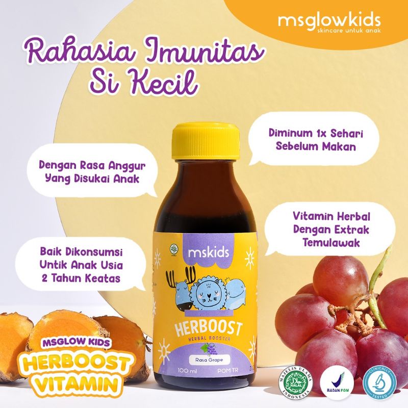 

herboost vitamin untuk menjaga daya tahan tubuh si kecil/dari ms kids