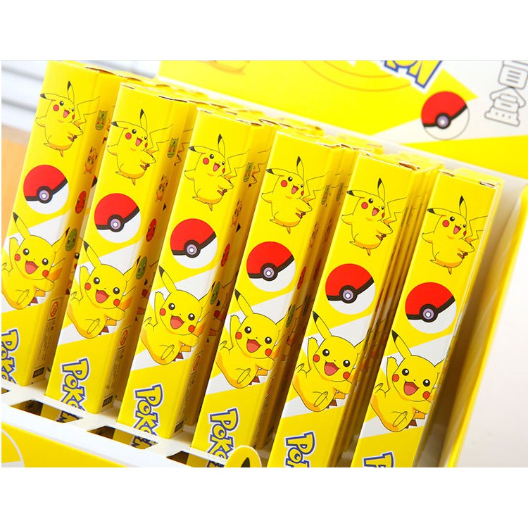 Set Pulpen Gel dan Sticker Karakter Pikachu / Bolpoin Pokemon Pikachu dengan Stiker DIY / DIY Pulpen Pikachu / DIY Stiker Bolpoin Pikachu