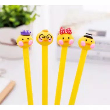 

Pulpen Pena Motif Duck Pulpen Karakter Bebek Lucu Unik