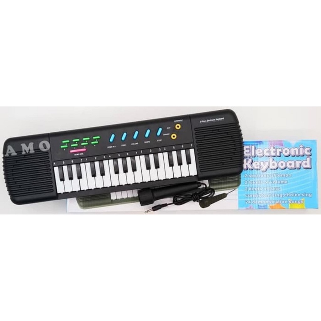 Mainan Edukasi Anak Alat Musik Keyboard Anak Belajar Mengenal Nada suara Doremi Bernyayi / ELECTRONIC KEYBOARD 322A/ Bermainan Seru Anak Cewek Cowok Keyboard Piano Murah