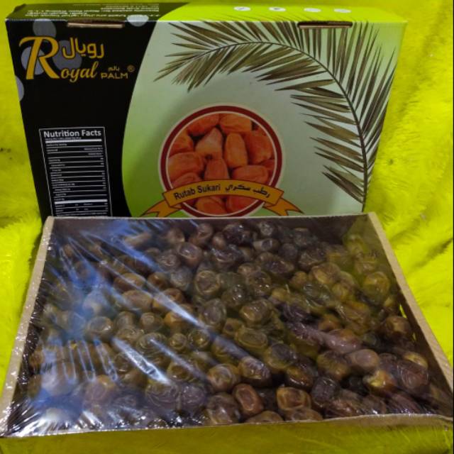 

Kurma rutab sukari royal-500gr-kemasan repack-manis-empuk-kurma raja-cemilan murah