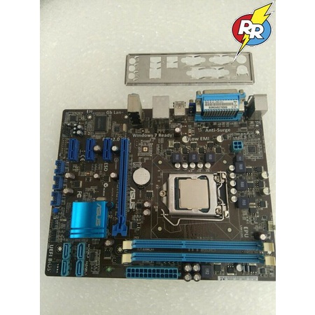 Motherboard Asus P8H61 M L X Sepaket Prosesor Intel Core i7 2600K 3.40 GHz Mantap