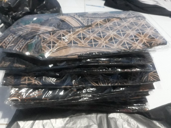 Kemeja Batik Pria Modern Lengan Panjang Casual Modis Slim Fit Trendy Masa Kini Ol 162