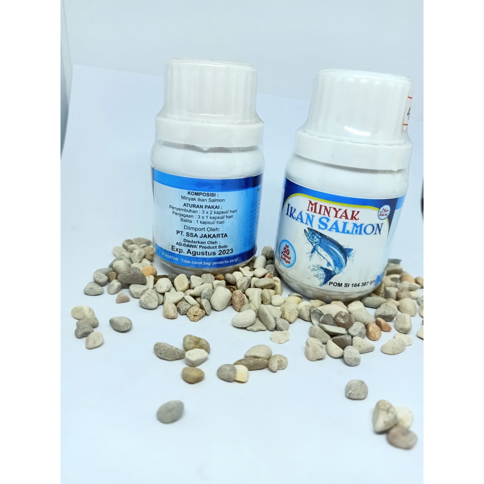 MINYAK IKAN SALMON / KAPSUL MINYAK IKAN SALMON