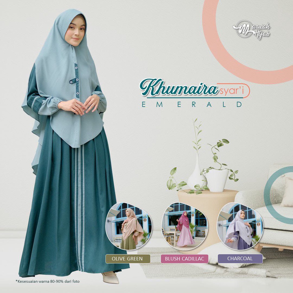 Gamis Khumaira by Marwah Hijab