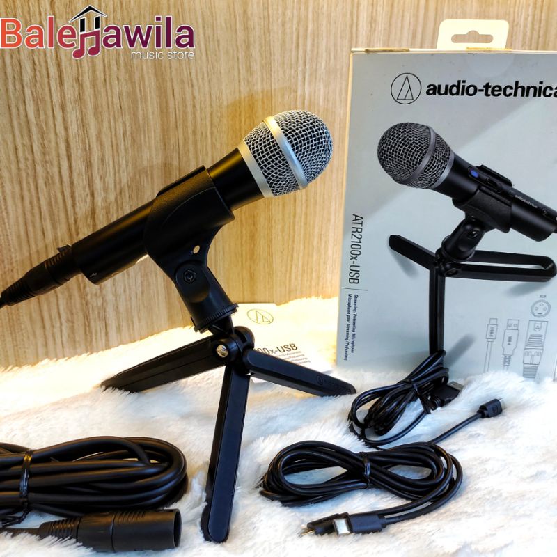 Mic Dynamic Audio Technica ATR2100 USB ATR 2100 USB ATR2100USB ORIGINAL