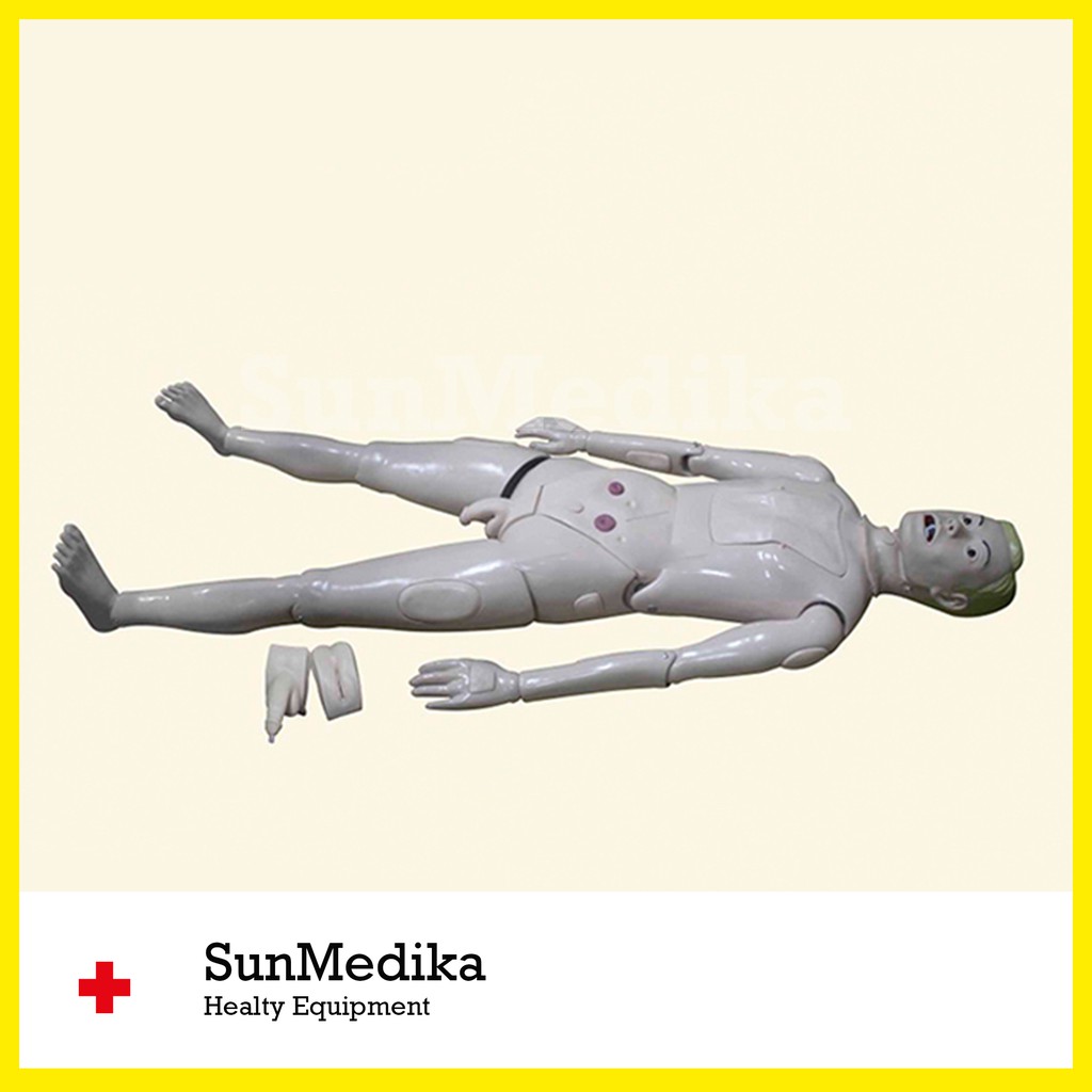 Manekin Keperawatan Full Body Nursing Multifungsi | 2 Kelamin