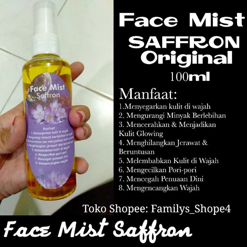 Face Mist Saffron[FACE MIST SAFFRON] / face mist saffron 100ml