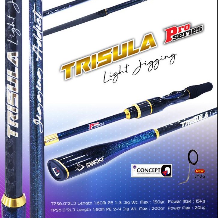 JORAN JIGGING DAIDO TRISULA PRO SERIES 180 CM PE 1-3 2-4