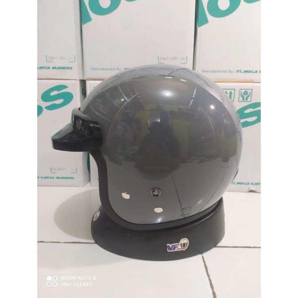 HELM CARGLOSS CFM ORIGINAL DARK GREY GLOSSY