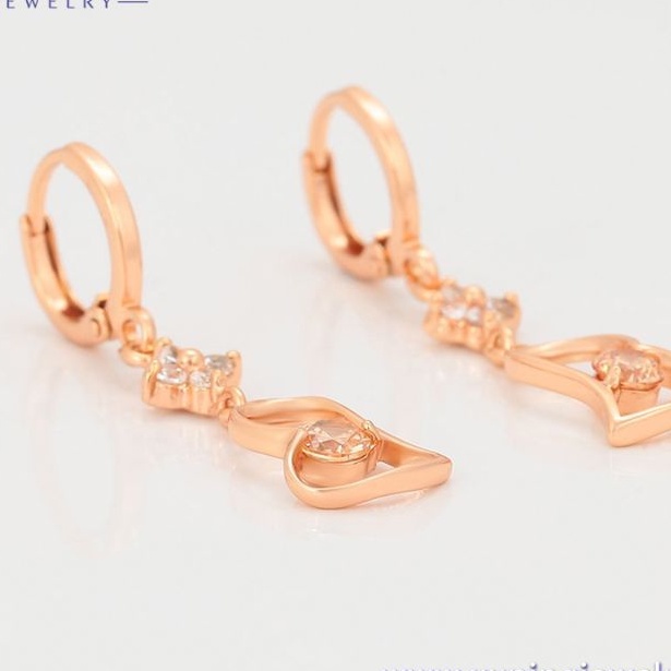 anting xuping lapis emas