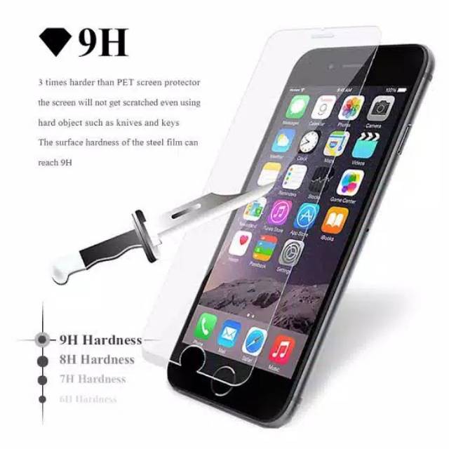 Tempered glass bening IPHONE 8G, 8G+  / tg bening / anti gores kaca