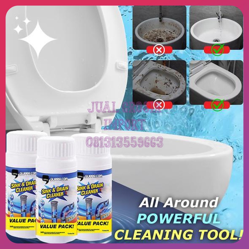 TERBARU Bubble Bombs Pembersih Wash Table dan Toilet Mampet