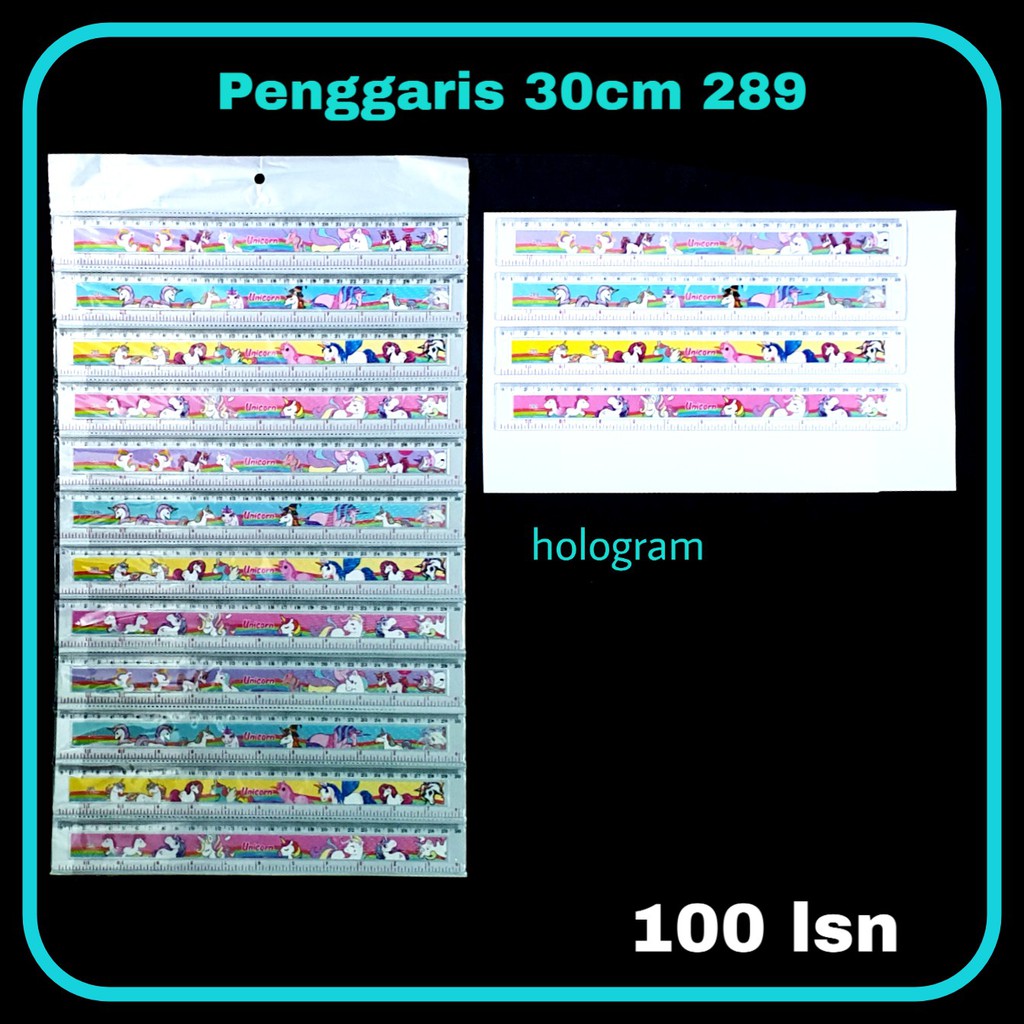 

ILP Penggaris PAYU 30cm 289 Unicorn / Penggaris Plastik / Ruler