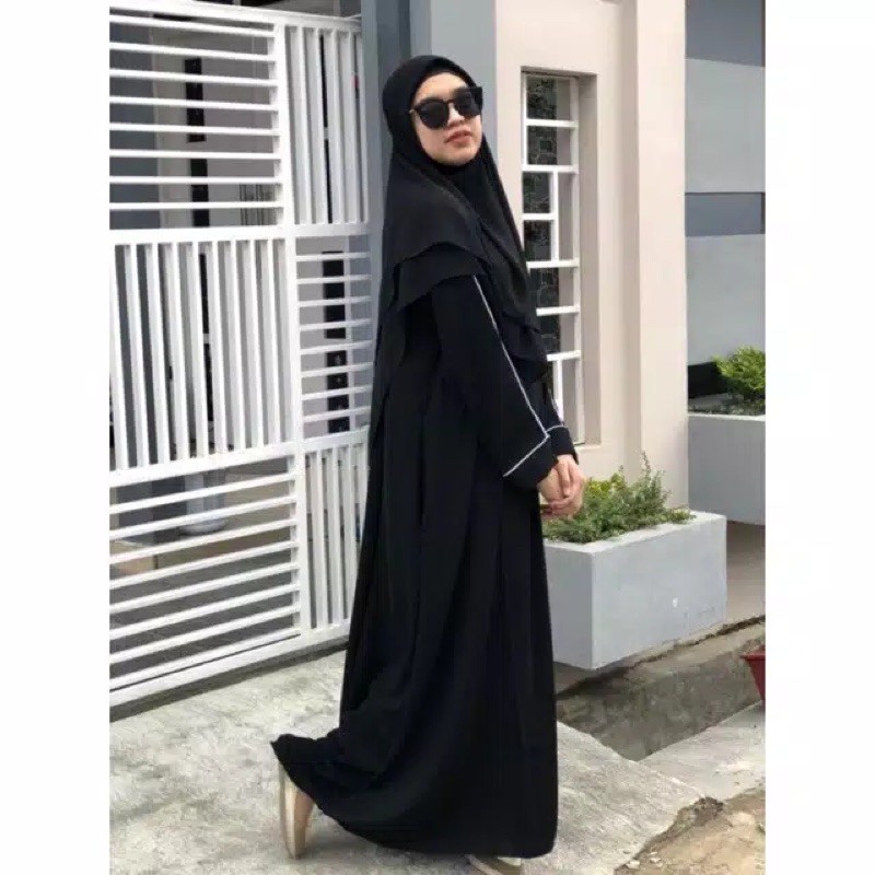 GAMIS ABAYA MUSLIM COUPLE (BUSUI) DUBAI 21 BASIC ELEGAN