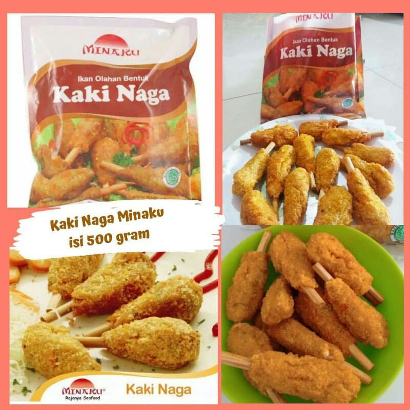 

MINAKU NUGGET IKAN BENTUK KAKI NAGA 500GR