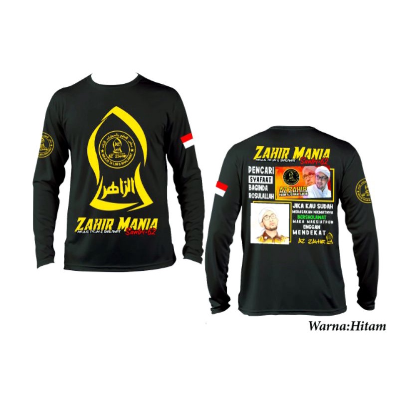 KAOS AZ ZAHIR PANJANG PENDEK ORIGINAL DISTRO