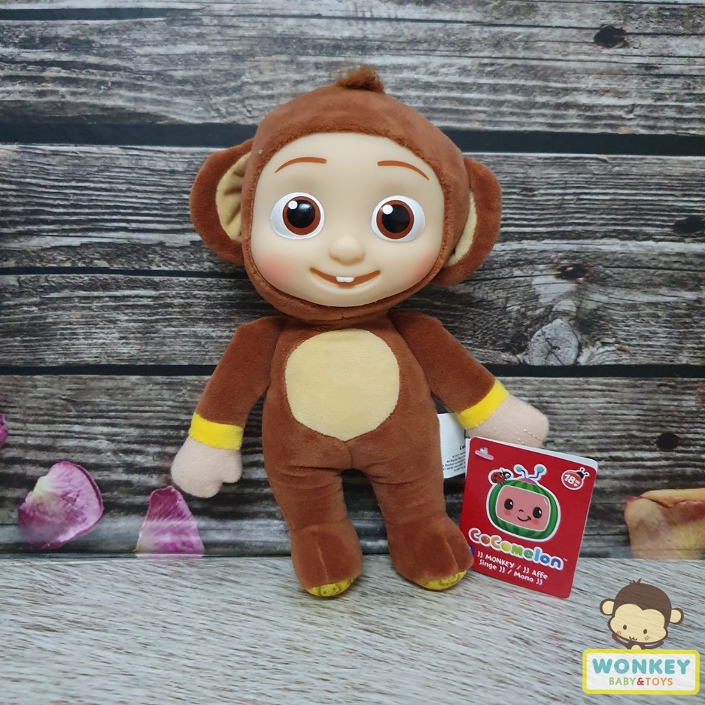CoComelon Little Plush JJ Lion Monkey Giraffe &amp; Koala Plush Original / Cocomelon Basic Plush Original / Mainan Boneka Anak JJ Cocomelon Original