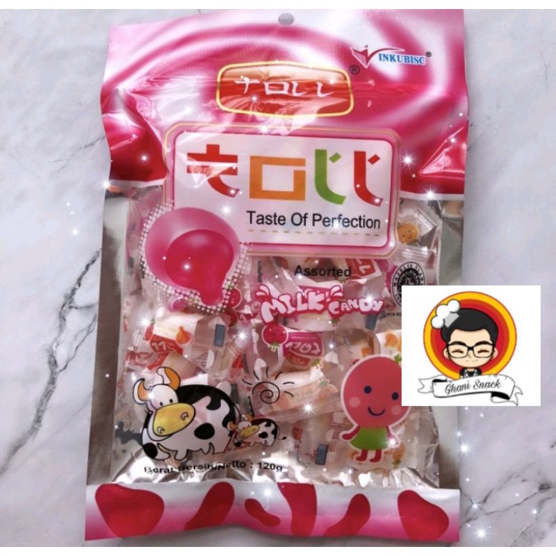 

Permen TOLL ( TOLL CANDY ) 1 pack 120gr - snack Murah Meriah