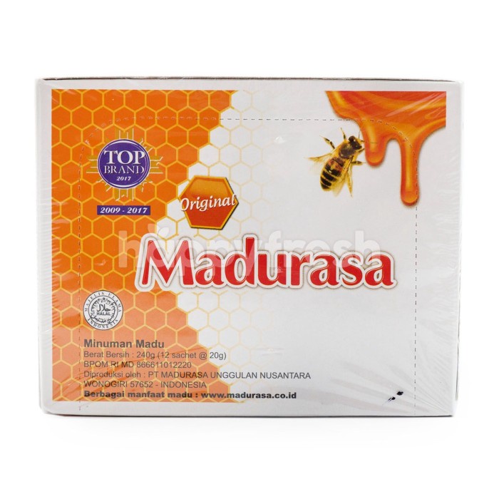

Madu Madurasa Sachet Original - 1 Pack 12 pcs