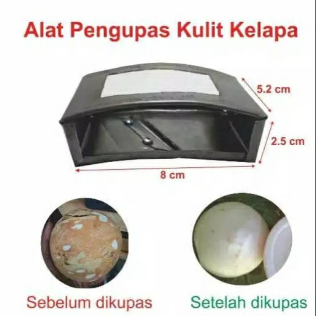 Alat Pengupas Kelapa Peller Kulit Kelapa