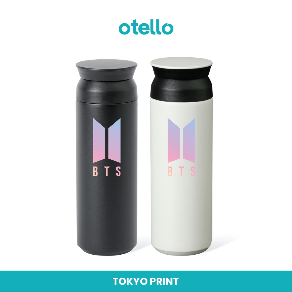 Tumbler BTS Logo Botol Minum Souvenir Bangtan Army Termos Tahan Panas Dingin Tambler Tumblr Print Design