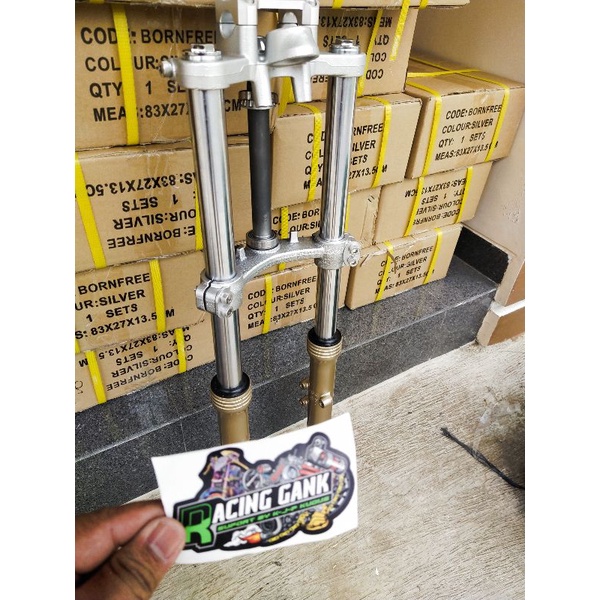 skok depan ninja shockbreaker depan ninja R RR pnp honda cb gl mp tiger rx king by gorila-2