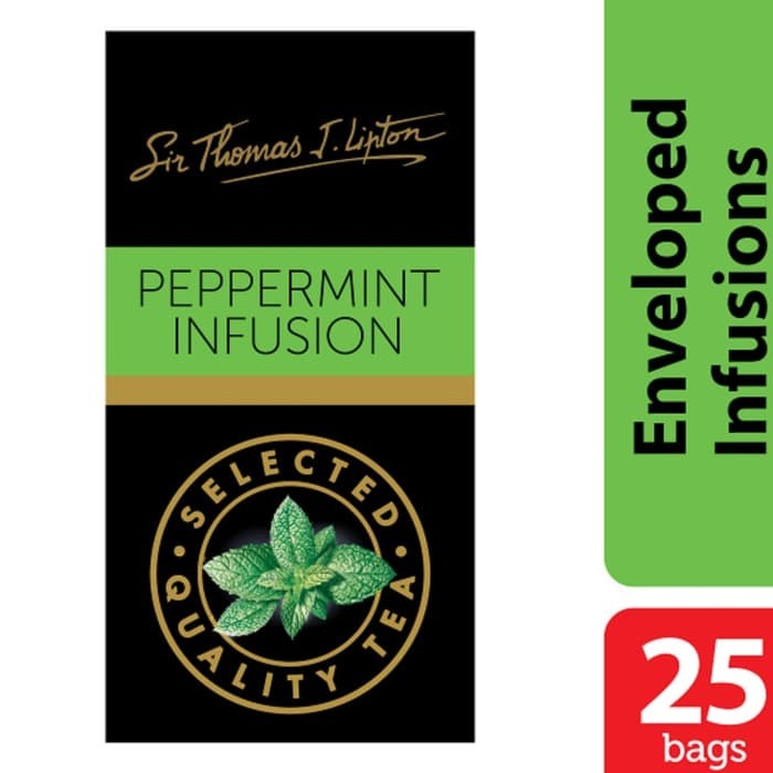 

Lipton Peppermint Infusion Sir Thomas J Lipton / Teh LIpton Peppermint / Lipton Tea