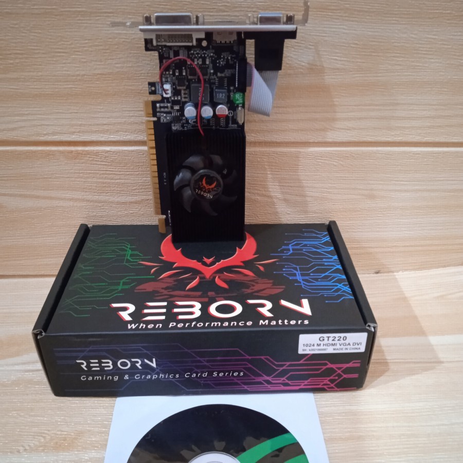 VGA REBORN GEFORCE GT220 1GB DDR3