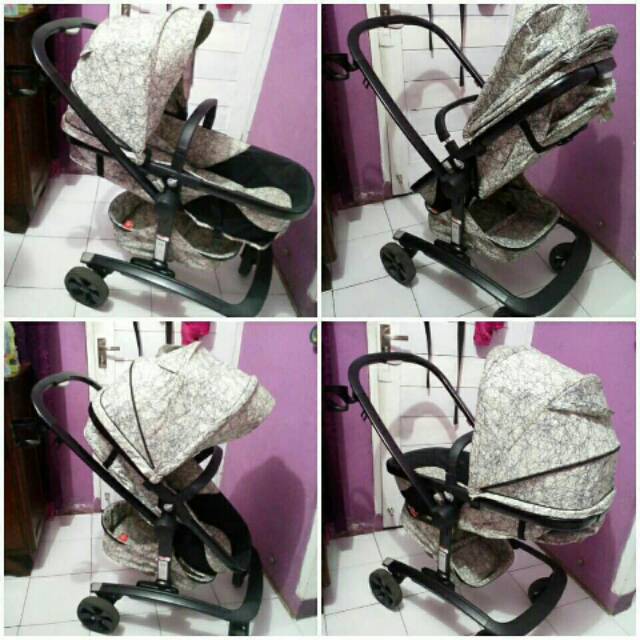 preloved stroller gb a2009 bekas