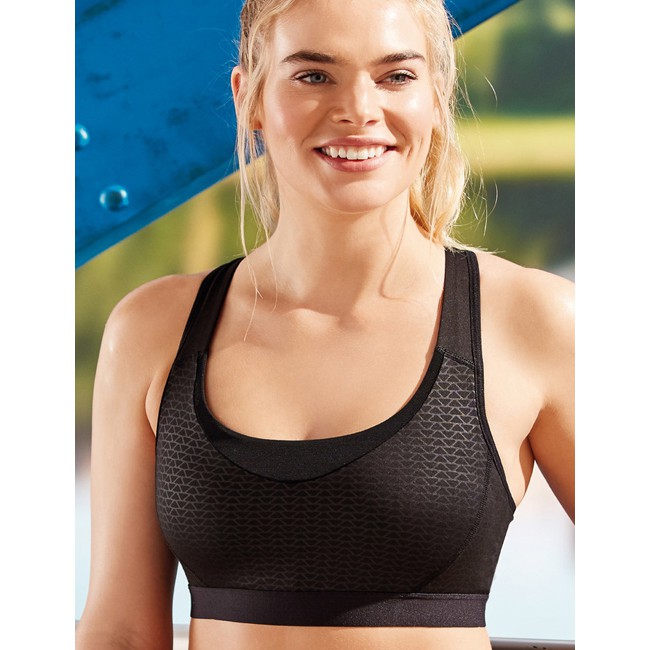 Sports Bra Crivit Luxo Black Ultimate