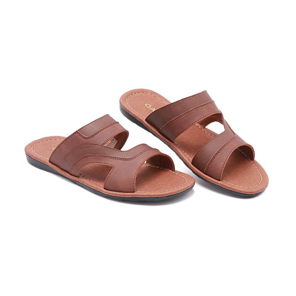  Sandal Pria Gabino  Sayer L Brown G2AB9002 Shopee Indonesia