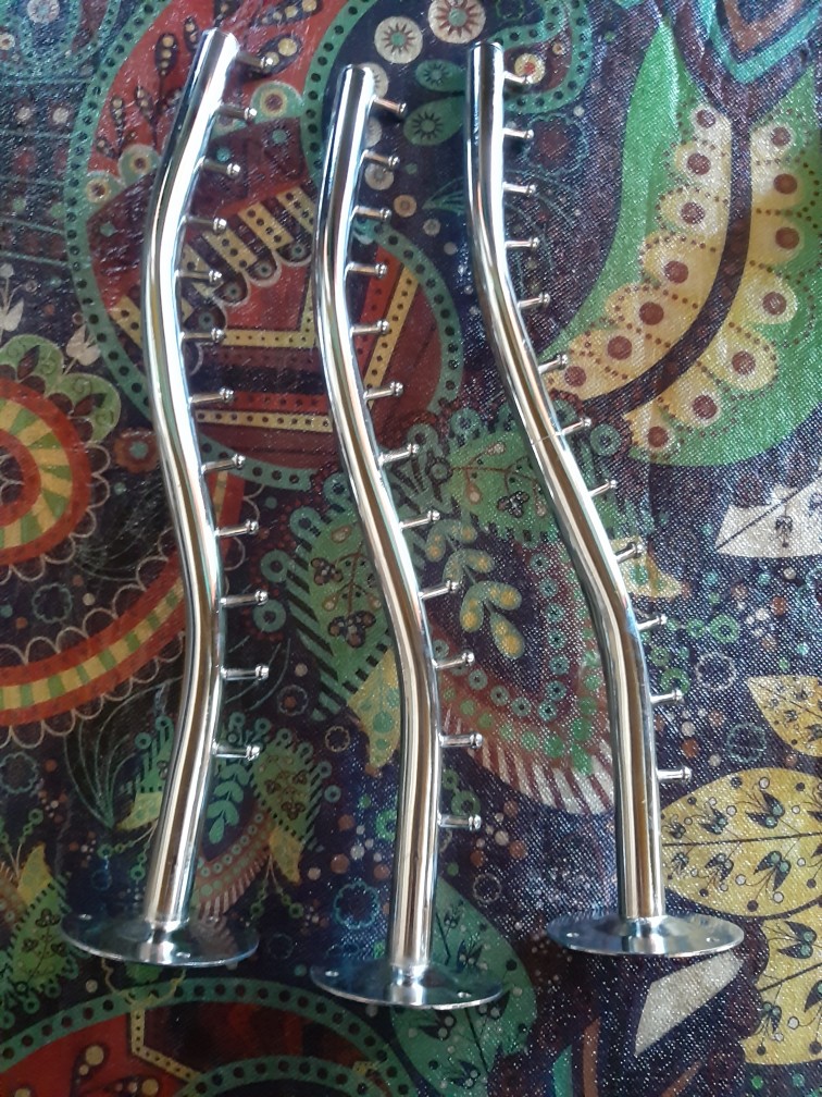 Hanger Seruling Paku Tembok Gantungan Baju Suling Belalai Gantungan Baju Celana Hijab Besi Chrome