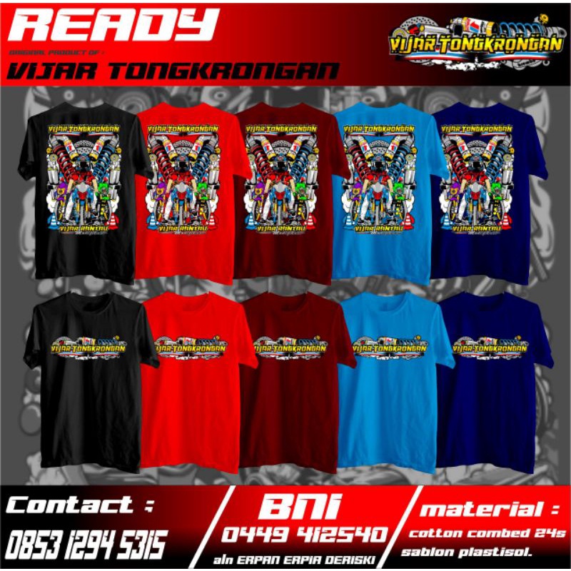 KAOS KEREN VIJAR TONGKRONGAN