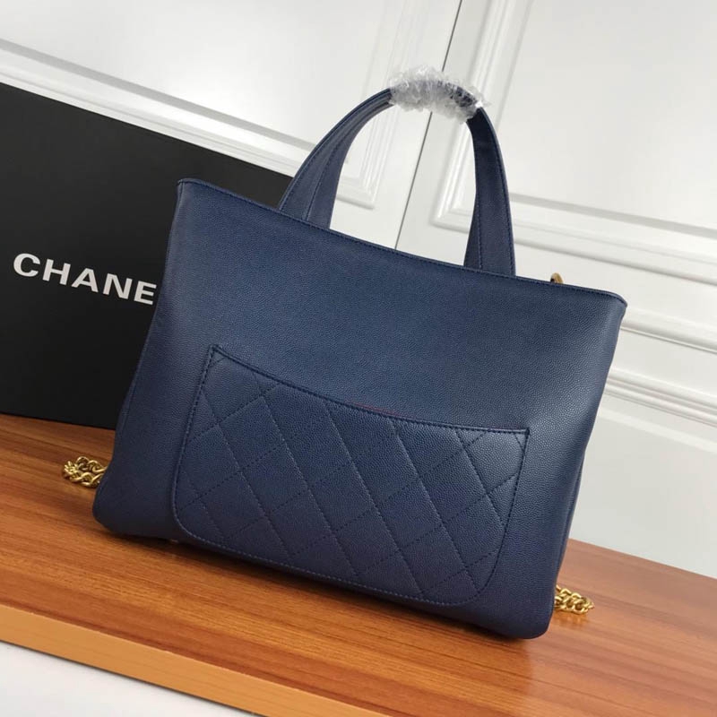 chanel bag blue